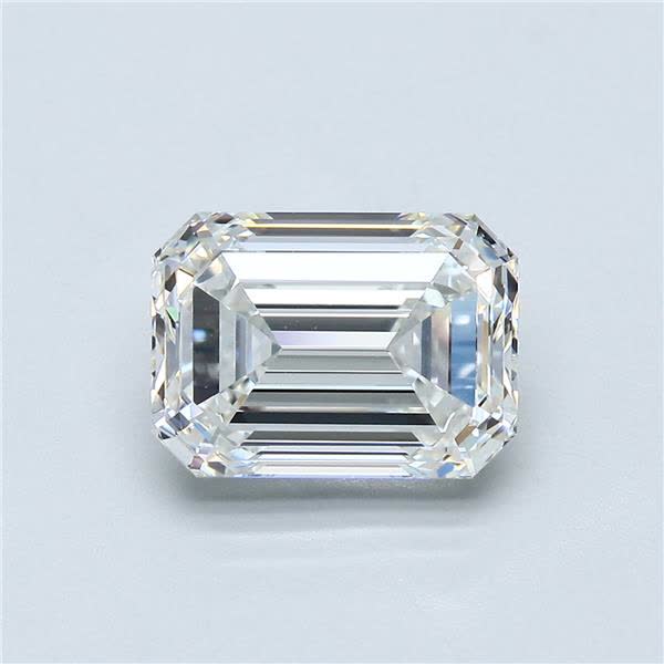 3.51CT Emerald Cut Natural Diamond H | IF | GIA Certified