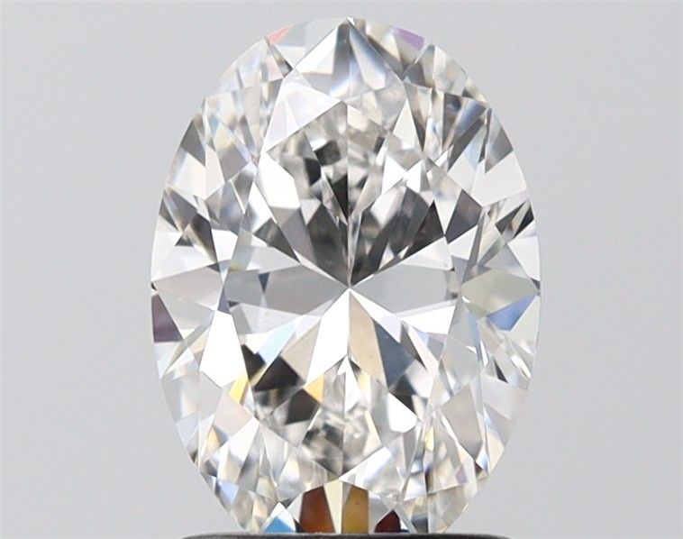 1.86CT Oval Cut Lab Grown Diamond F | VS1 | IGI Certified