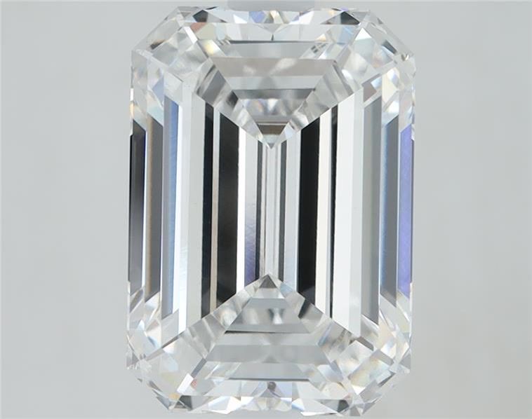 3.03CT Emerald Cut Lab Grown Diamond G | SI1 | IGI Certified