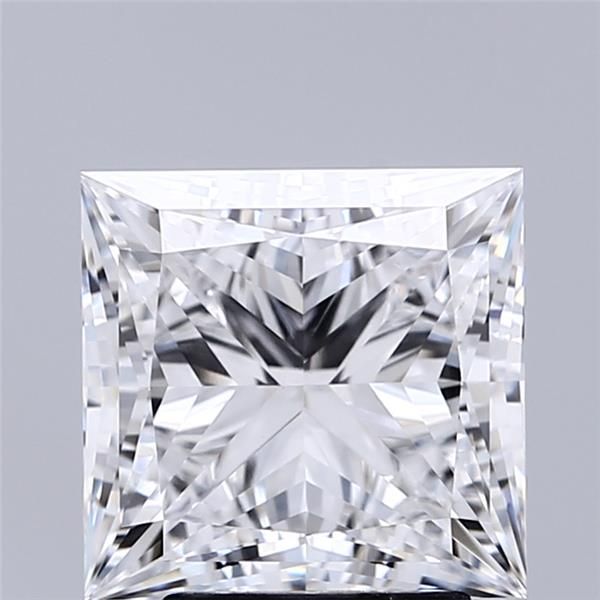 3.53CT Princess Cut Lab Grown Diamond D | VVS2 | IGI Certified