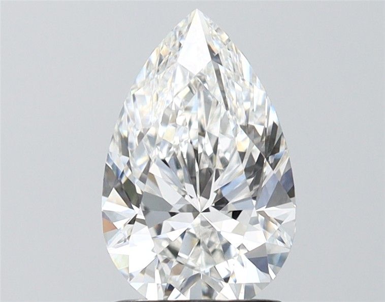1.8CT Pear Cut Lab Grown Diamond E | VS1 | IGI Certified