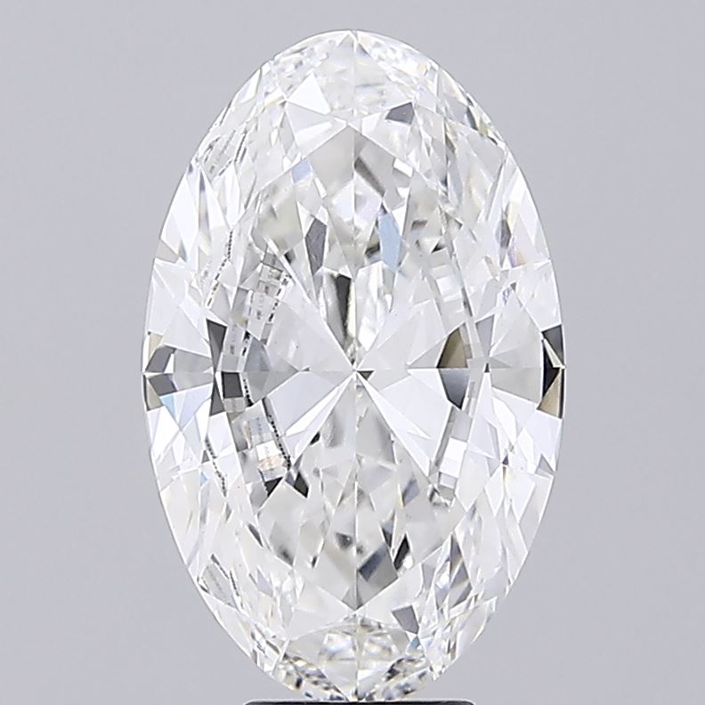 7.55CT Oval Cut Lab Grown Diamond F | VVS2 | IGI Certified