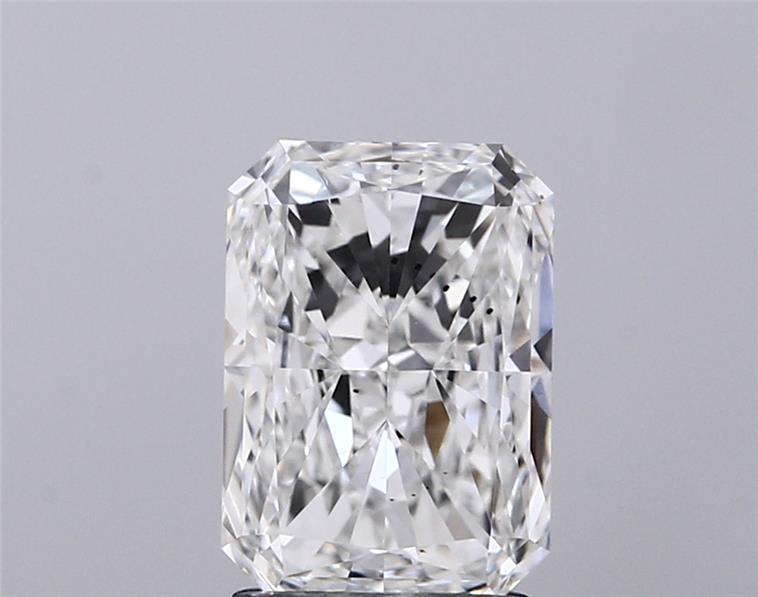 2.05CT Radiant Cut Lab Grown Diamond F | VS2 | IGI Certified
