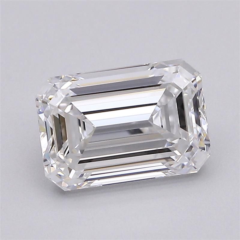 0.95CT Emerald Cut Lab Grown Diamond D | VVS2 | IGI Certified