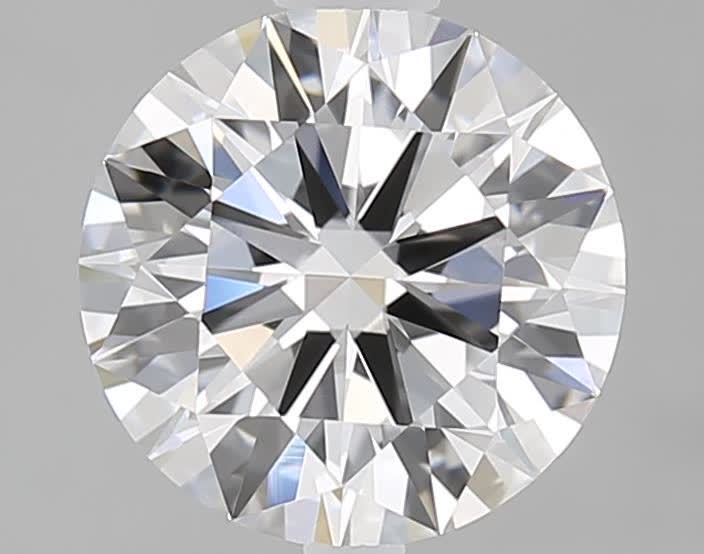 2.04CT Round Cut Lab Grown Diamond D | VVS1 | IGI Certified