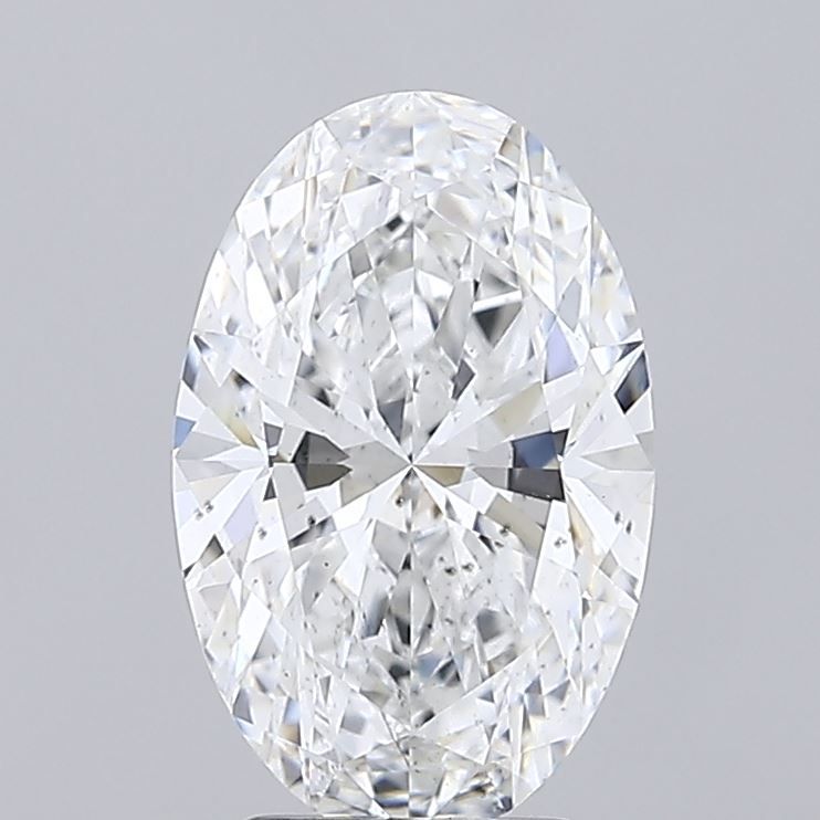 3.09CT Oval Cut Lab Grown Diamond E | SI1