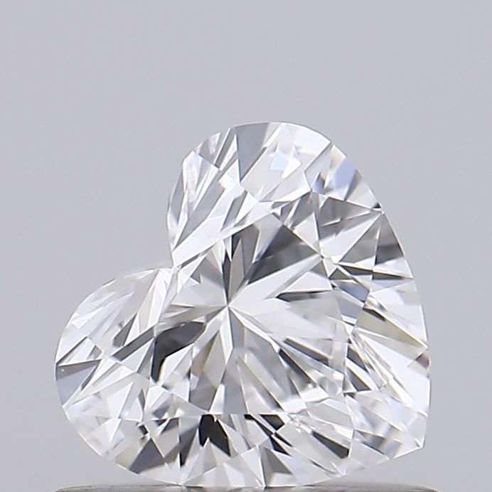 0.52CT Heart Cut Lab Grown Diamond D | VVS2