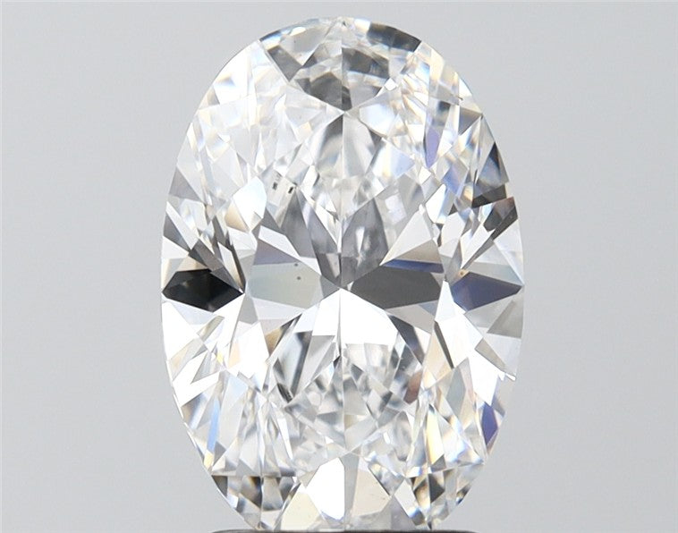 3CT Oval Cut Lab Grown Diamond G | VS1 | IGI Certified