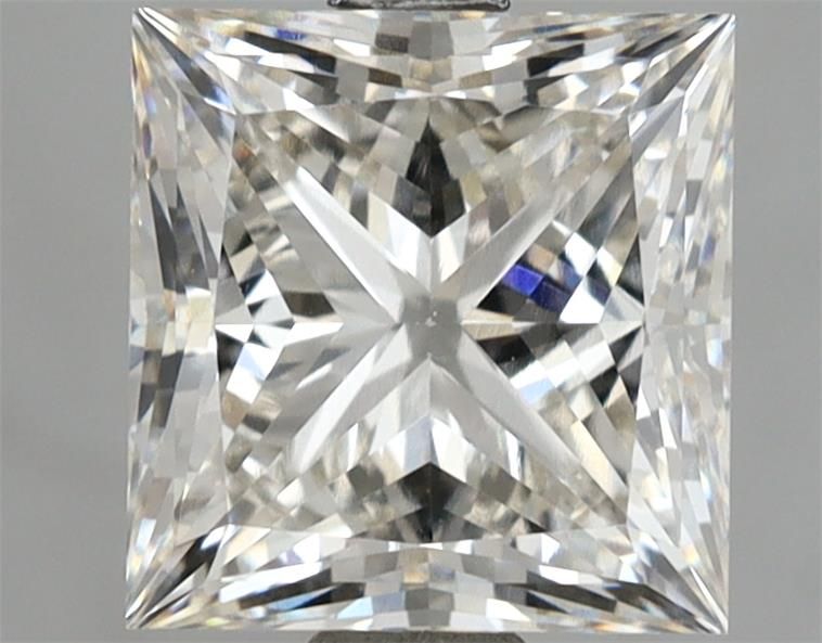 3.08CT Princess Cut Lab Grown Diamond H | VVS2 | IGI Certified