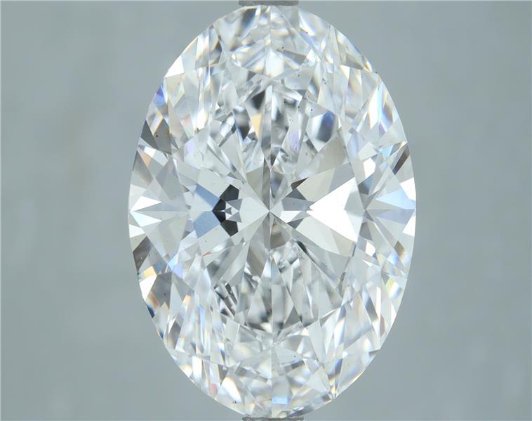 6.52CT Oval Cut Lab Grown Diamond D | VS2 | IGI Certified