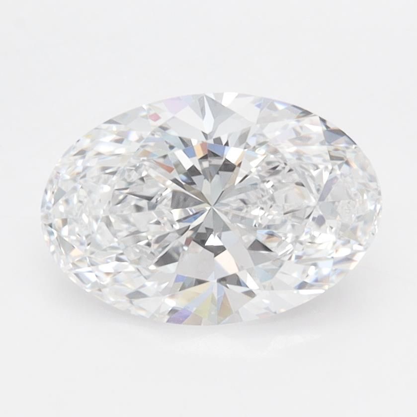 1.55CT Oval Cut Lab Grown Diamond D | IF | IGI Certified