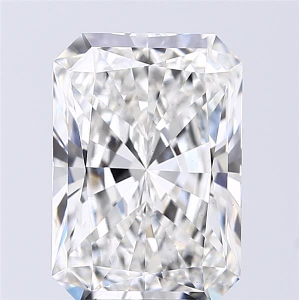 3.54CT Radiant Cut Lab Grown Diamond G | VS2 | IGI Certified