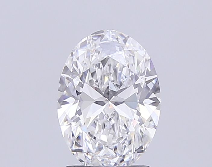 2.05CT Oval Cut Lab Grown Diamond H | VVS1 | IGI Certified