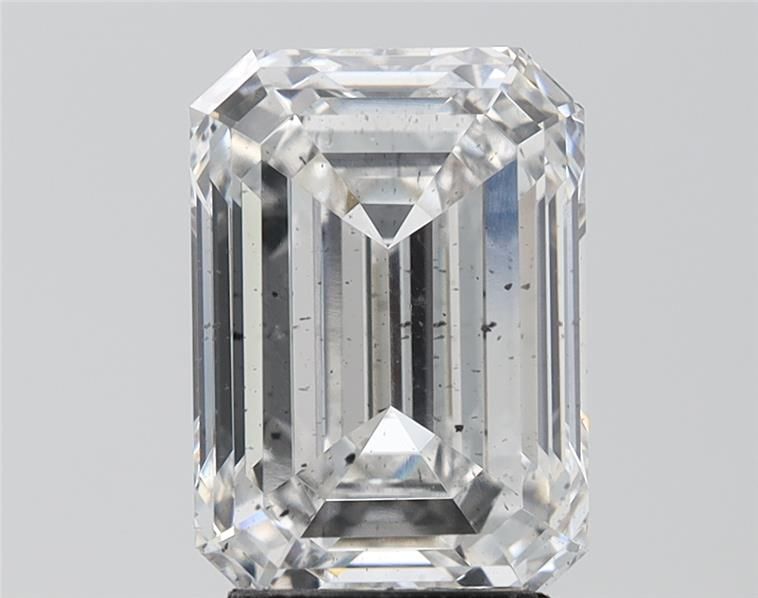 4.2CT Emerald Cut Lab Grown Diamond F | SI1