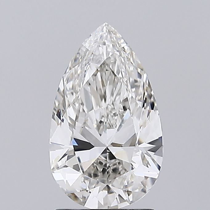 1.55CT Pear Cut Lab Grown Diamond G | VS1 | IGI Certified