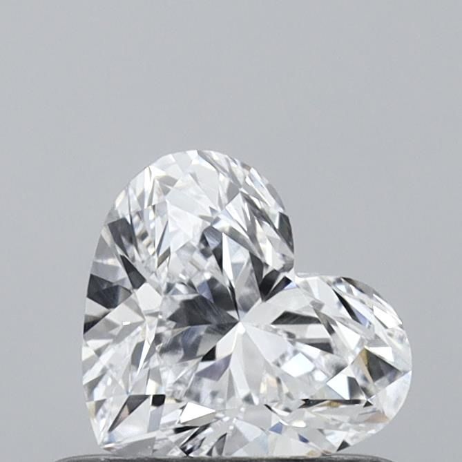 0.52CT Heart Cut Lab Grown Diamond D | VVS1