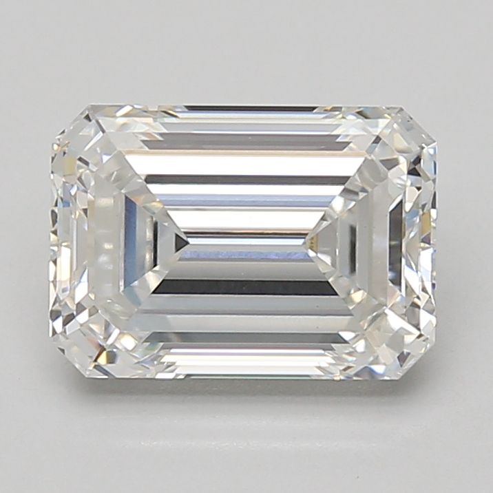3.07CT Emerald Cut Lab Grown Diamond E | VVS2 | IGI Certified