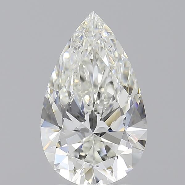 2.02 ct G Color VVS2 Clarity Pear Shape Lab Grown Diamond