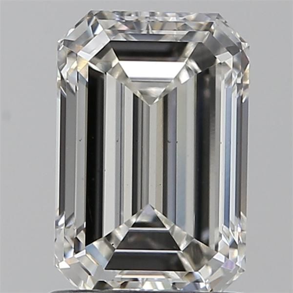 1.5CT Emerald Cut Lab Grown Diamond G | VS2 | IGI Certified