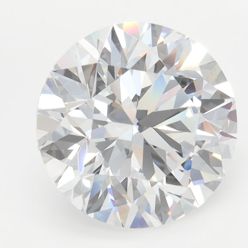 3.67CT Round Cut Lab Grown Diamond D | VVS1 | IGI Certified