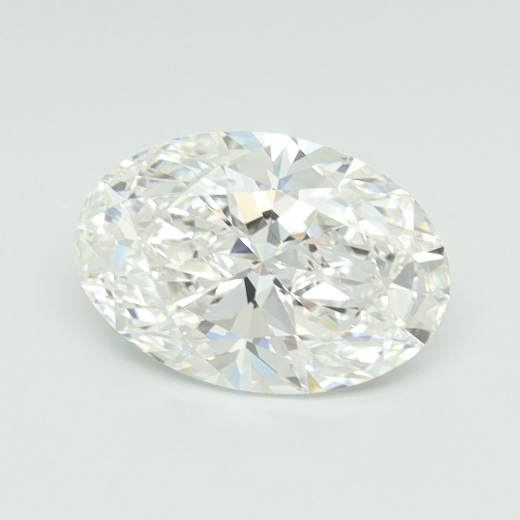 2.07CT Oval Cut Lab Grown Diamond F | VVS2 | IGI Certified