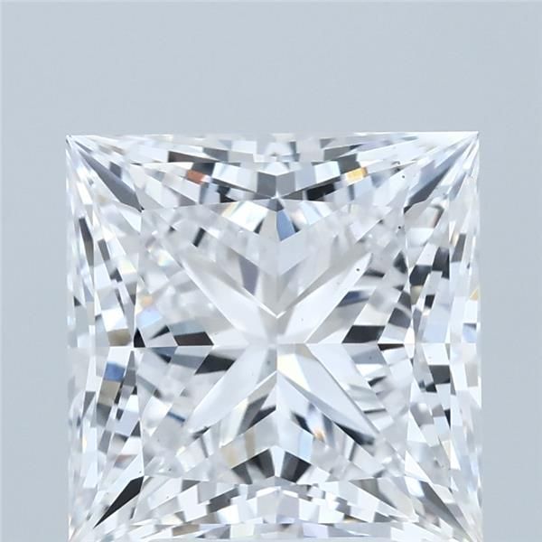 4.07CT Princess Cut Lab Grown Diamond D | VS2 | IGI Certified
