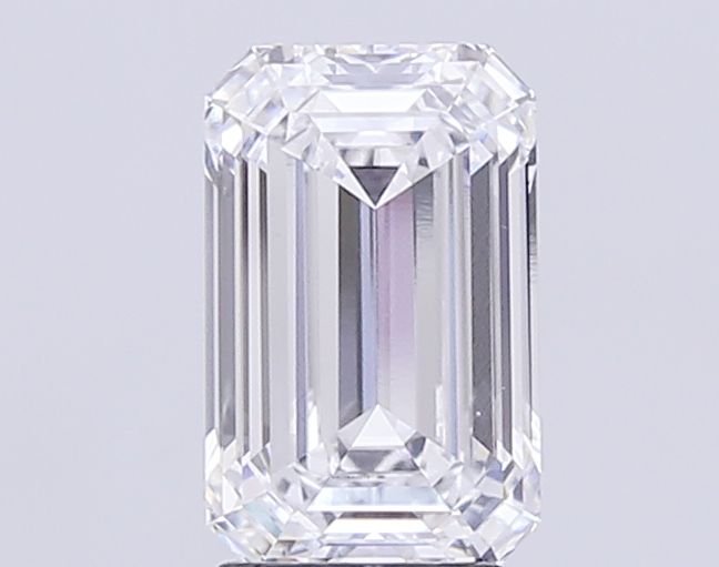 3.52CT Emerald Cut Lab Grown Diamond D | VVS2