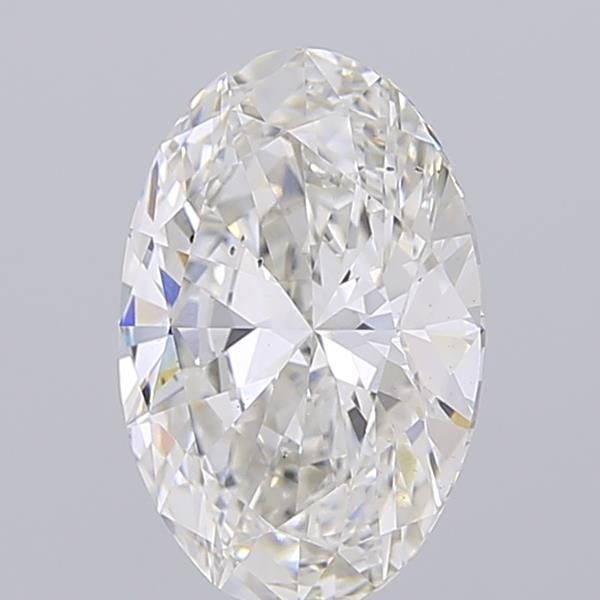 2.41CT Oval Cut Lab Grown Diamond G | SI1 | IGI Certified