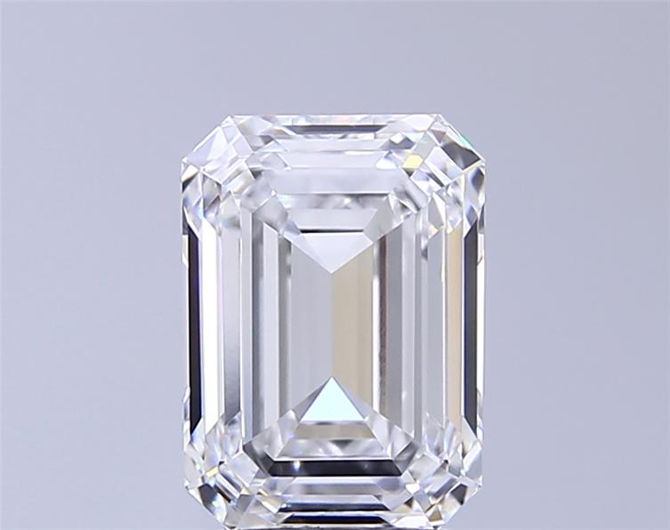 3.05CT Emerald Cut Lab Grown Diamond D | VVS1 | IGI Certified