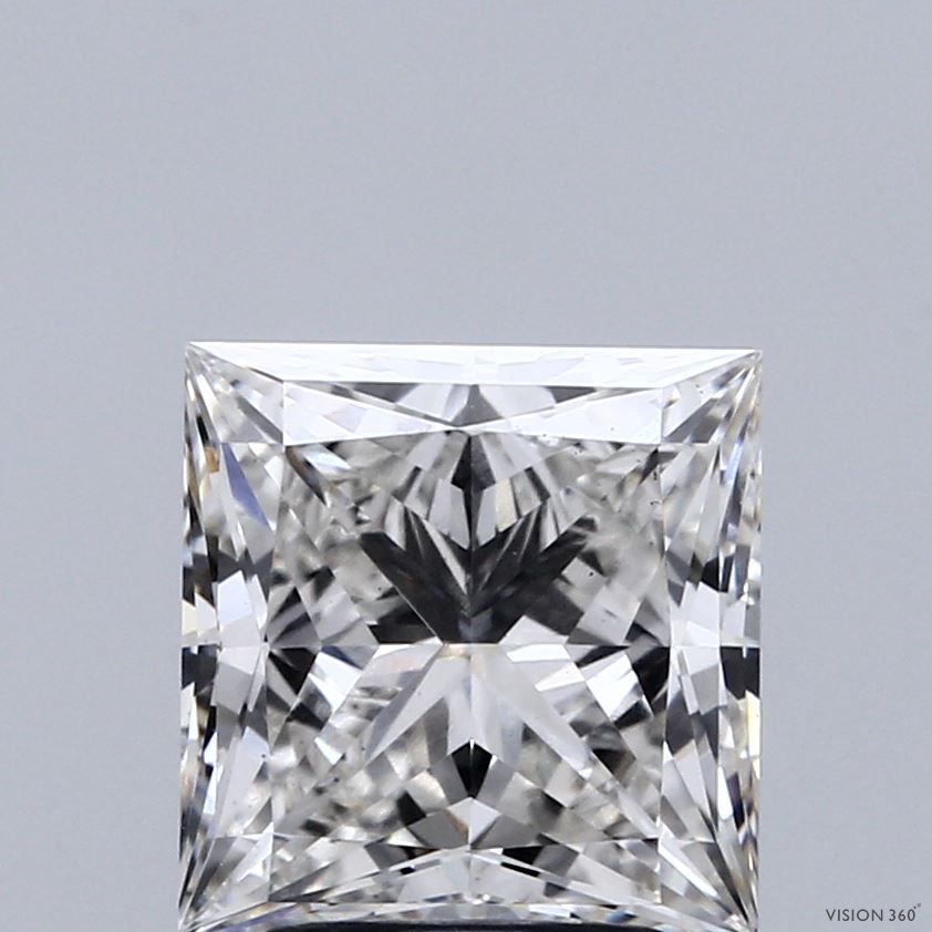 2.92CT Princess Cut Lab Grown Diamond G | VS2 | IGI Certified