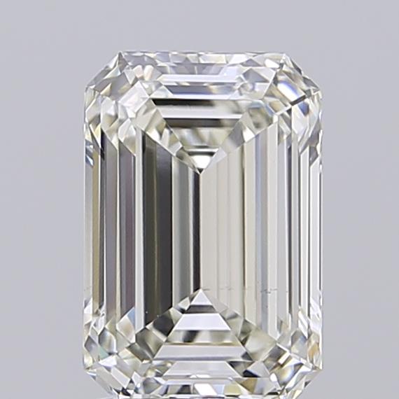 2.08CT Emerald Cut Lab Grown Diamond H | VS1 | IGI Certified