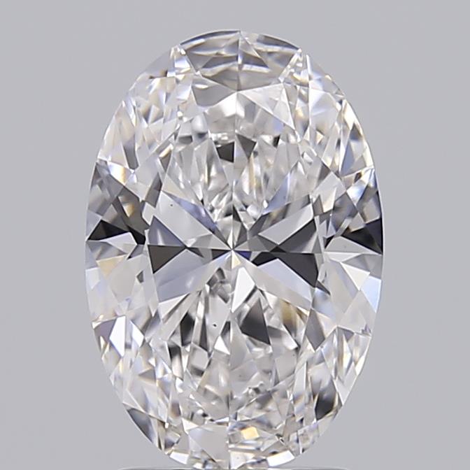 1.82CT Oval Cut Lab Grown Diamond E | VS1 | IGI Certified