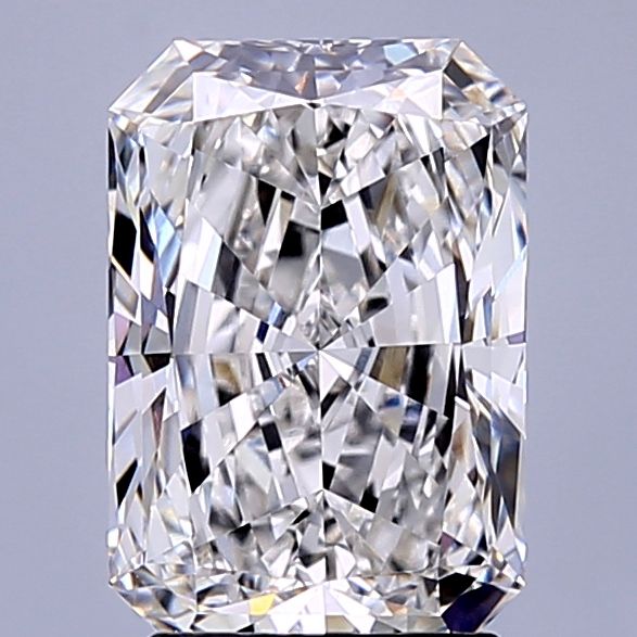 2.57CT Radiant Cut Lab Grown Diamond E | VVS1 | IGI Certified