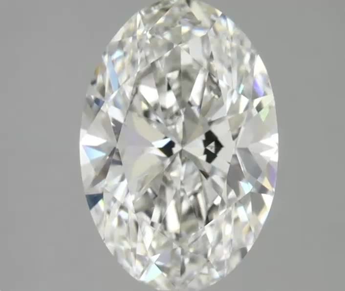 3.97CT Oval Cut Lab Grown Diamond D | VS2 | IGI Certified