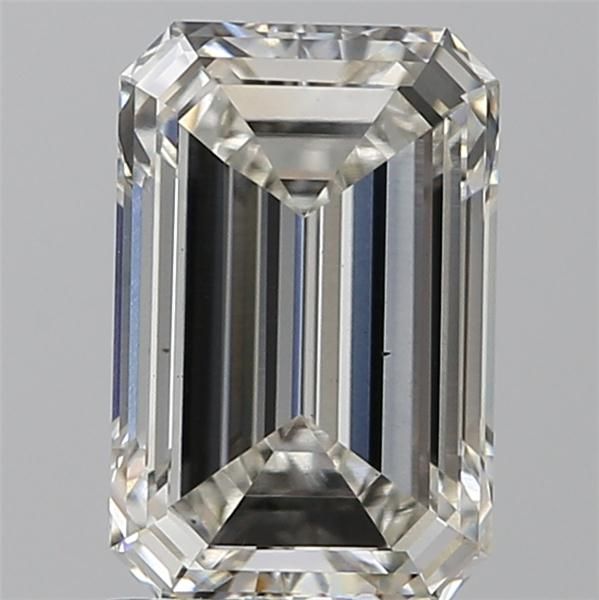 1.51CT Emerald Cut Lab Grown Diamond G | VS2 | IGI Certified