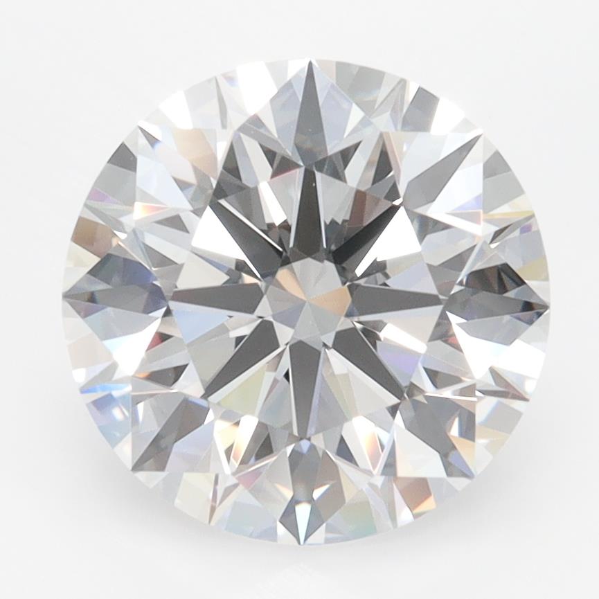 3.5CT Round Cut Lab Grown Diamond D | FL