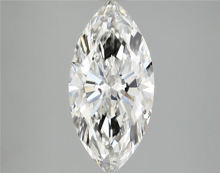 2.85CT Marquise Cut Lab Grown Diamond F | VVS2 | IGI Certified