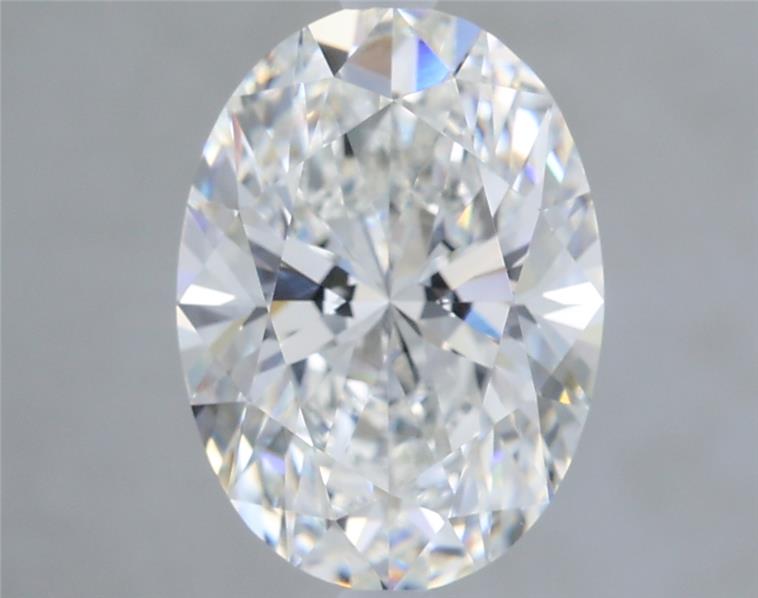 3.02CT Oval Cut Lab Grown Diamond F | VVS2 | IGI Certified