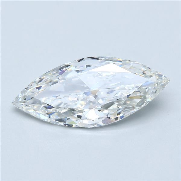 4.02CT Marquise Cut Natural Diamond H | VS2 | GIA Certified