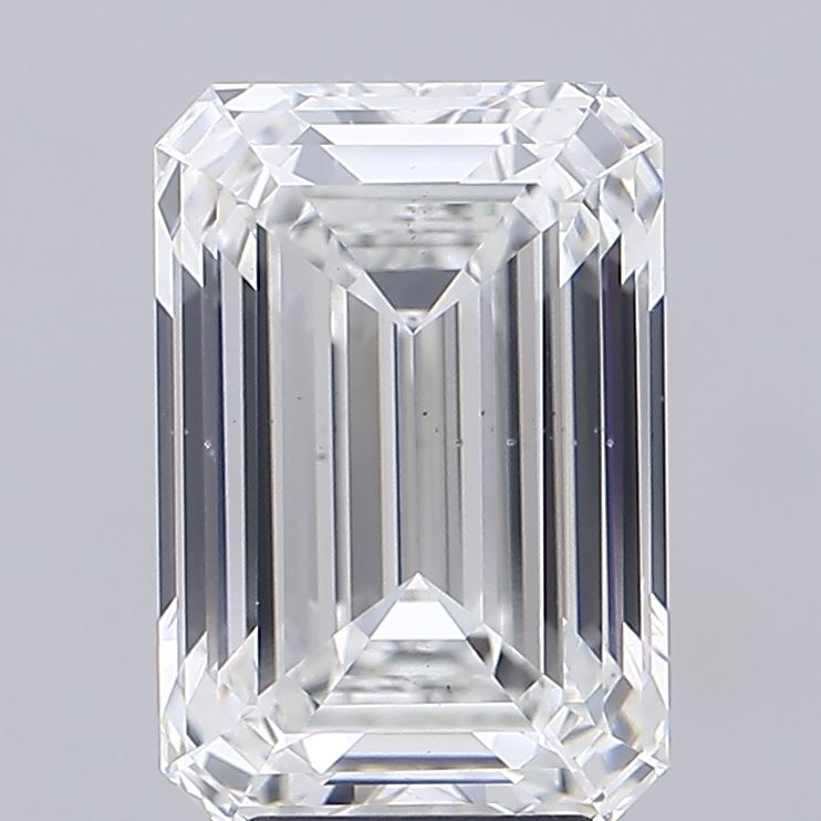 5.02CT Emerald Cut Lab Grown Diamond E | VS2 | IGI Certified