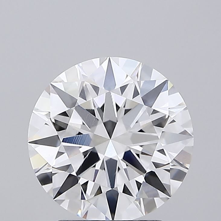 2.71CT Round Cut Lab Grown Diamond G | VVS2 | IGI Certified