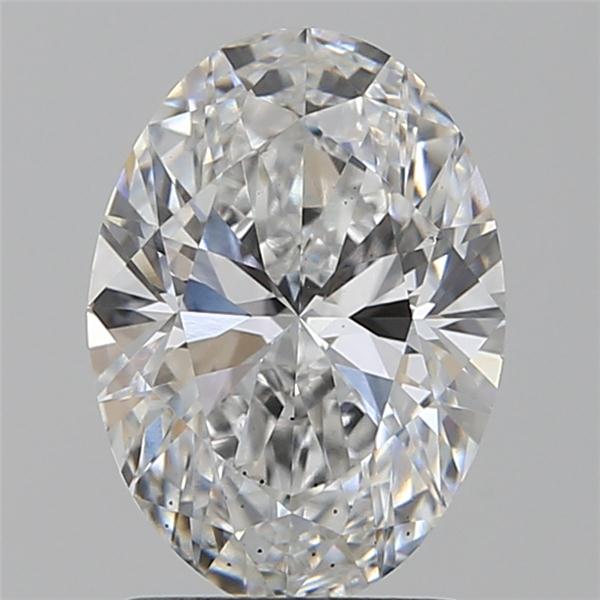 1.74CT Oval Cut Lab Grown Diamond D | VS2 | IGI Certified