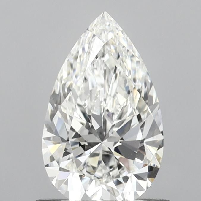0.94CT Pear Cut Lab Grown Diamond F | VVS2 | IGI Certified