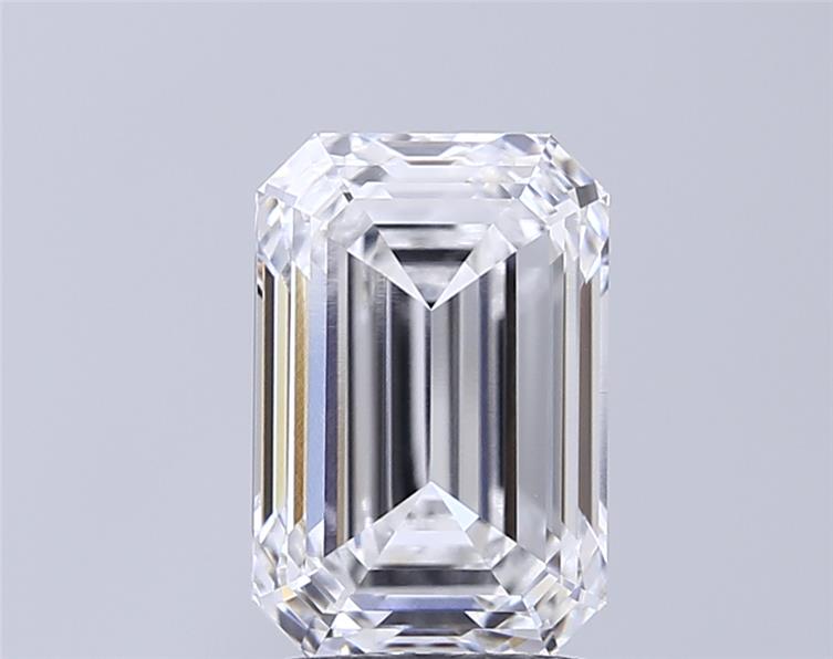 3.11CT Emerald Cut Lab Grown Diamond E | VVS1 | IGI Certified