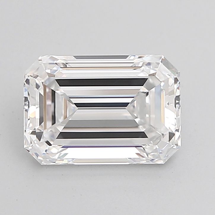 3.26CT Emerald Cut Lab Grown Diamond D | FL | IGI Certified