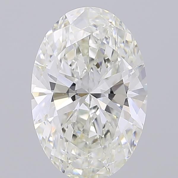 3.09CT Oval Cut Lab Grown Diamond G | VS1 | IGI Certified