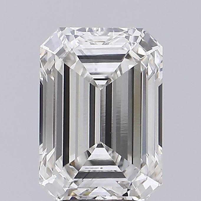 3.77CT Emerald Cut Lab Grown Diamond G | VS1 | IGI Certified