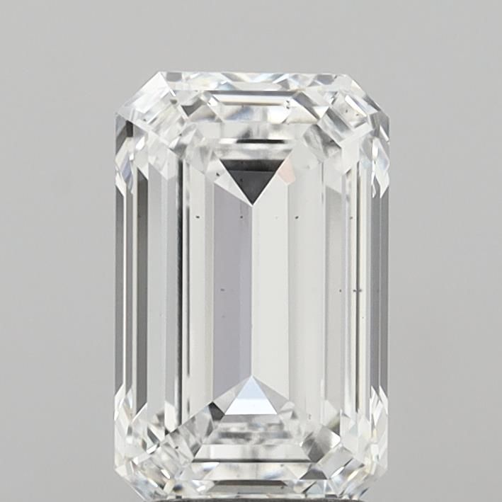 3.03CT Emerald Cut Lab Grown Diamond D | VS2 | IGI Certified