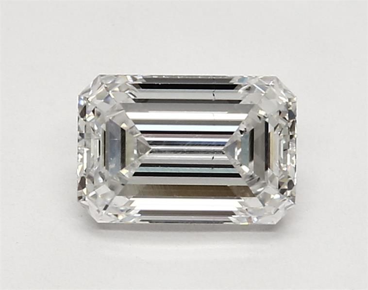 1.66CT Emerald Cut Lab Grown Diamond E | SI1 | IGI Certified