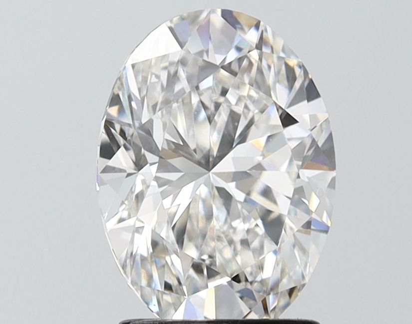 2.1CT Oval Cut Lab Grown Diamond F | VVS2 | IGI Certified